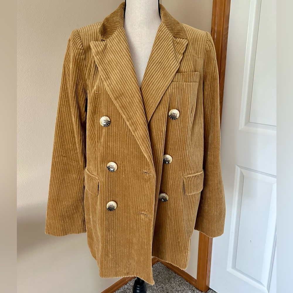 NWT Pleione Women’s Oversized Corduroy Blazer, Size L